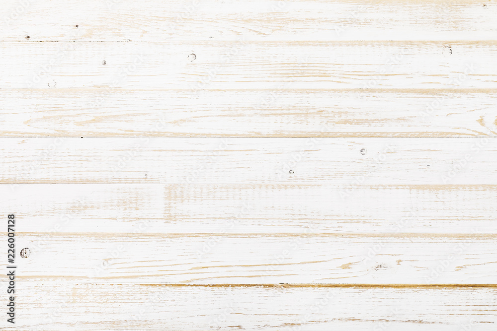 Texture of an old tree with shabby white paint