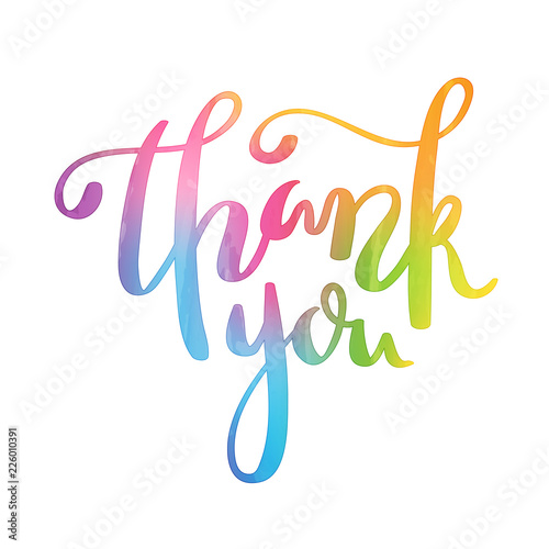 THANK YOU Hand Lettering Card