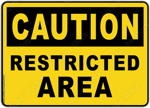 sign in the united states: caution do not enter - no trespassing - keep out