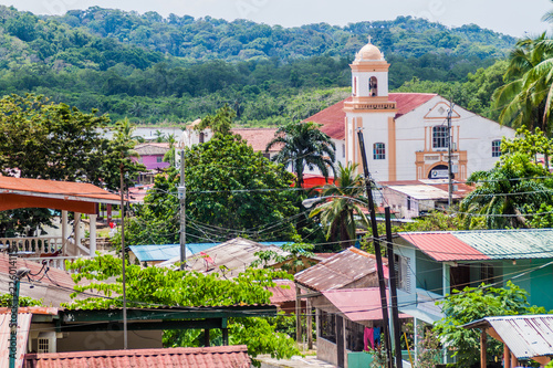 View of Portobelo village, Panama