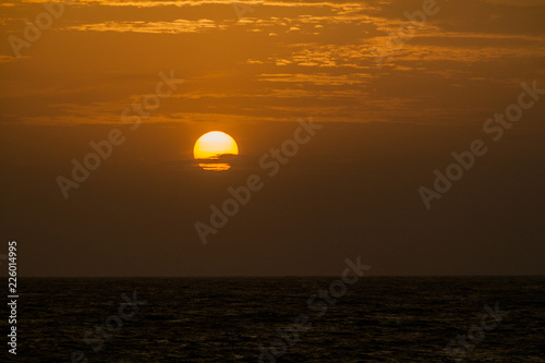 Sunset at the sea © Matyas Rehak