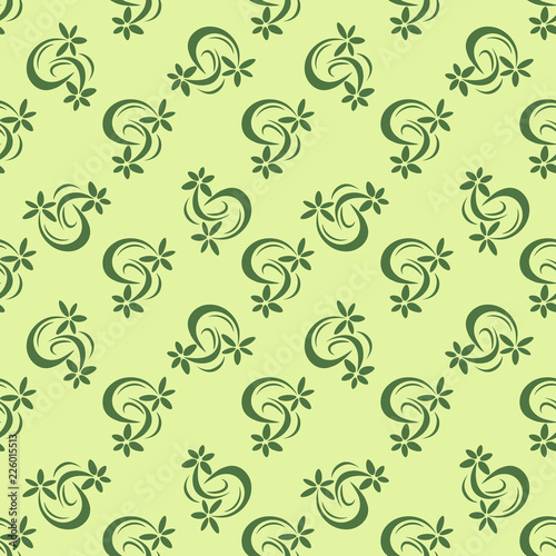seamless pattern. Flower