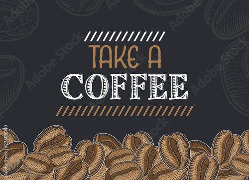 Coffee Color Hand Drawn Collection. Vector Sketch Illustration Set With Coffee Maker, Kettle, Cups