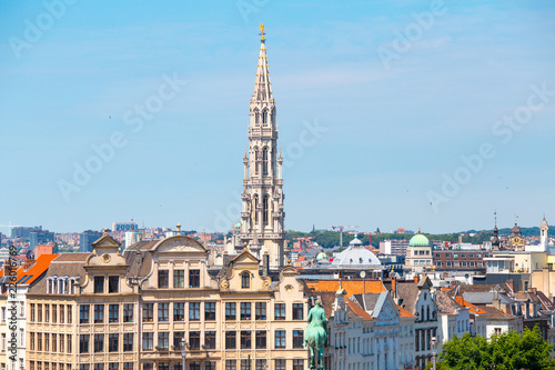 Brussels skyline, Belgium