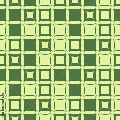 Geometric seamless pattern. Square with uneven edges