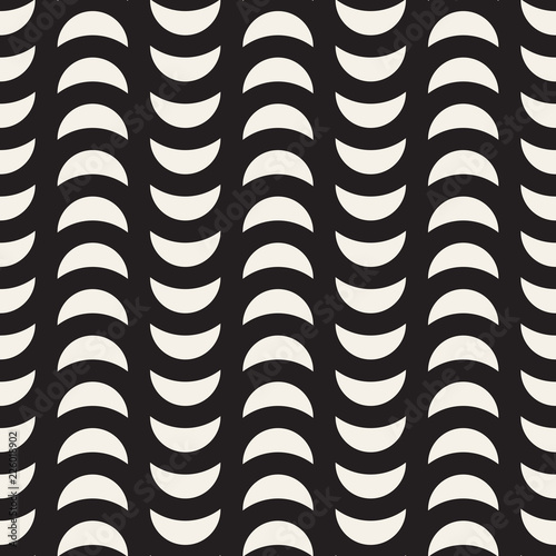 Vector seamless geometric pattern. Simple abstract lines lattice. Repeating elements stylish background