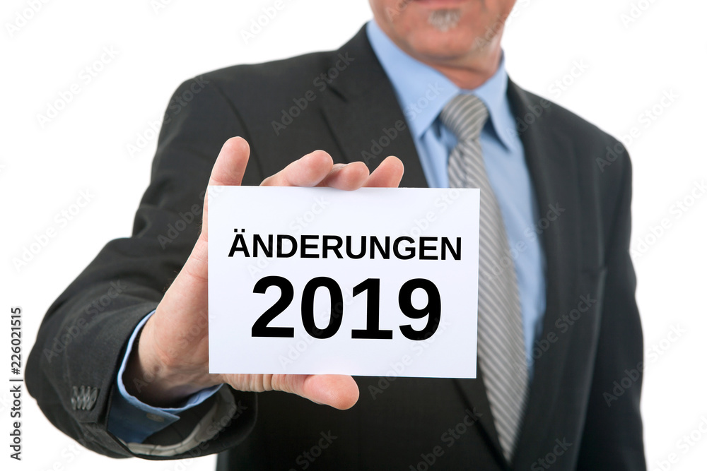 Änderungen 2019 Änderungen 2019