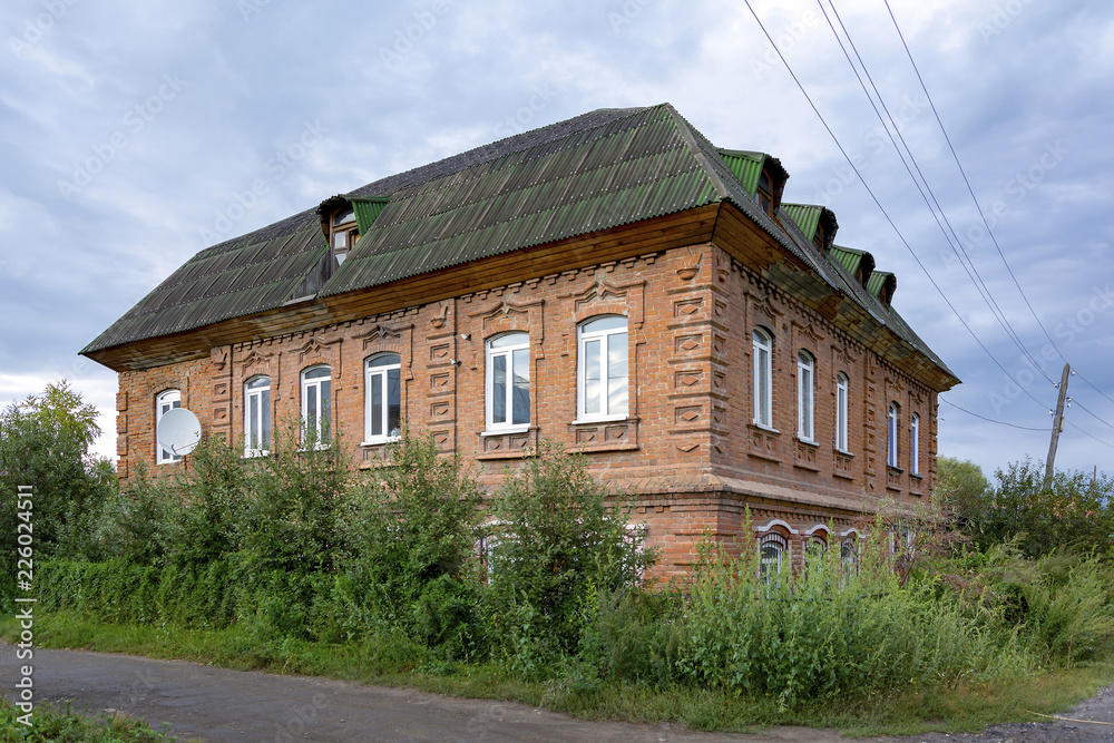 Biysk, an old house on Serf street
