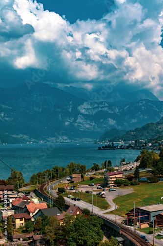 Lake Walensee in Switzerland © Ben Gingell