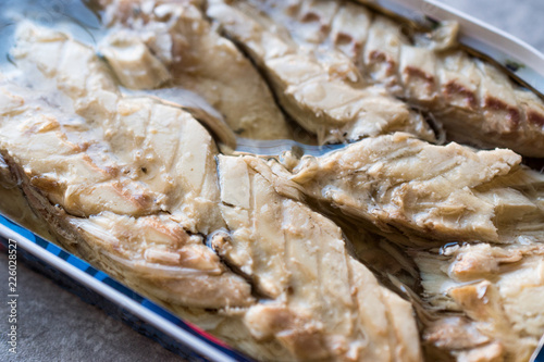 Canned Mackerel Fillets in Tin photo