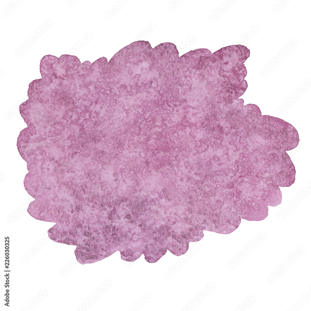 Dust pink watercolor cloud background