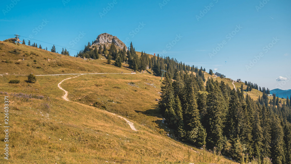 Beautiful alpine view at Brauneck - Lenggries - Bavaria