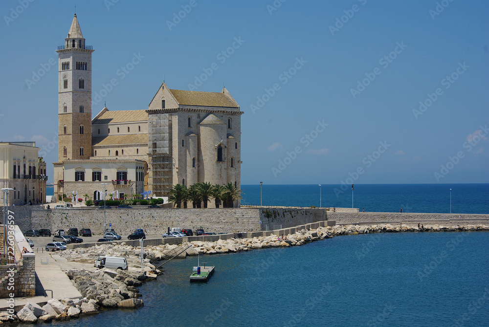 The cathedral in Trani, Apulia, Italy