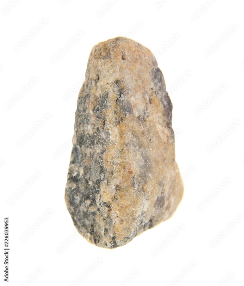 stone isolated on white background. As an element of packaging design stone isolated on white background. As an element of packaging design