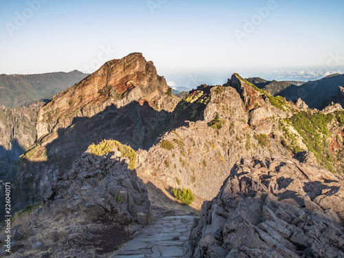famous hiking trails on Mad...
