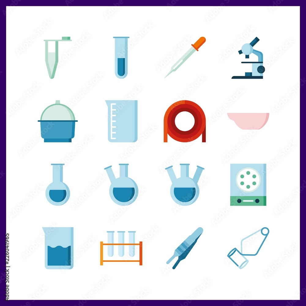 scientific icon. test tube holder and beaker vector icons in scientific set. Use this illustration for scientific works. scientific icon. test tube holder and beaker vector icons in scientific set. Use this illustration for scientific works.