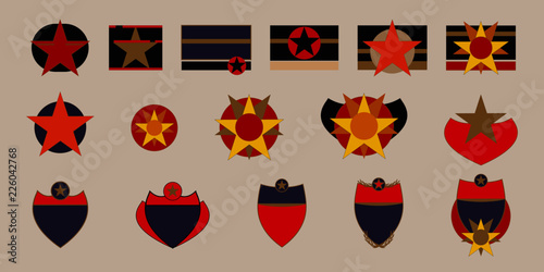 médaille, décoration, blason