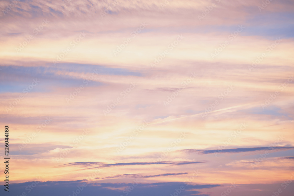 美しい夕焼け空 美しい夕焼け空