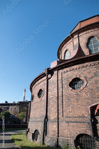 historical workers quarter familok Nikiszowiec in Katowice photo