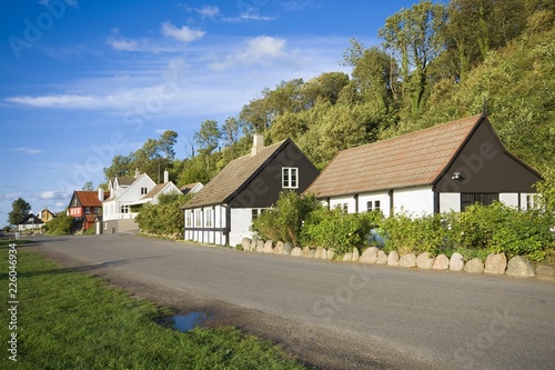 Half-timbered buildings in ...