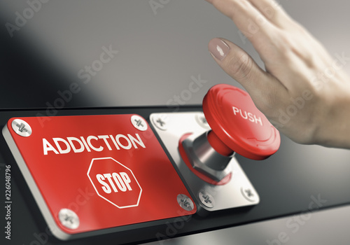 Fotografie Stop Addiction, Decision Making