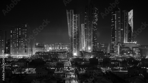 Astana: night view of Kazakhstan's capital city © Mark