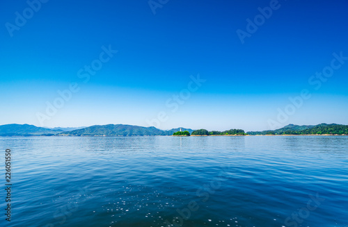 waterscape of the thousand-island lake