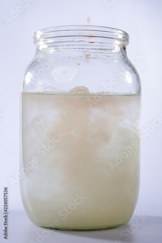 Jar with water