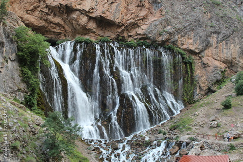 waterfall in forest
