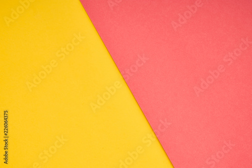 pink and yellow pastel paper color for background