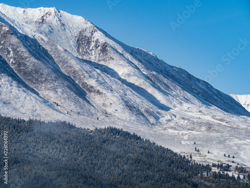 aerial view of the niuxin mountain