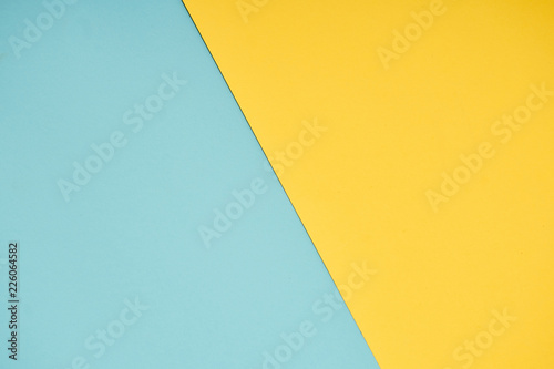 yellow and blue pastel paper color for background