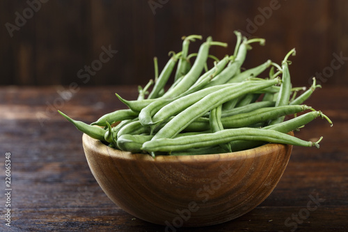 green asparagus beans