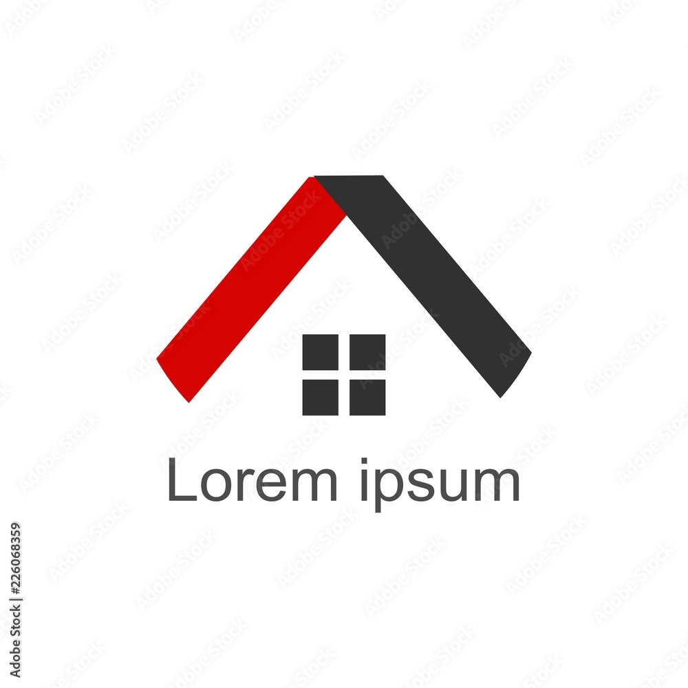 Home Logo Template.The symbol of the company for the construction repair and maintenance of the house. Vector illustration. Home Logo Template.The symbol of the company for the construction repair and maintenance of the house. Vector illustration.