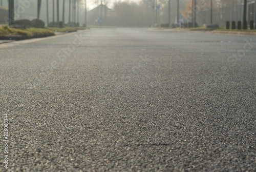 Racing street in the morning in the centre of Bremen for teenagers burnouts donuts