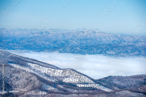 Balwangsan Mountain in winter, Korea