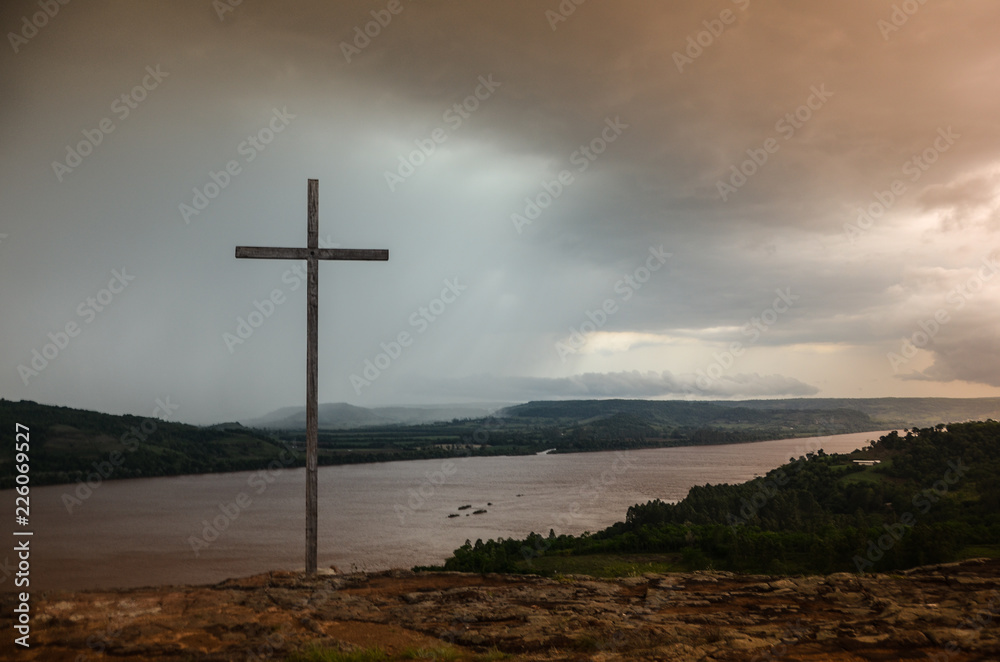 Cross before the Storm
