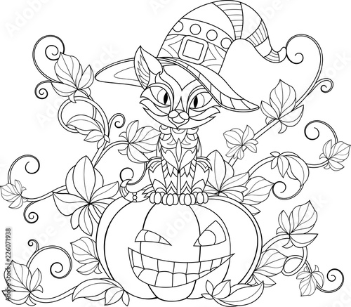 Thematic coloring for Halloween