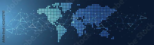 connessioni, internet, web, rete, triangoli,