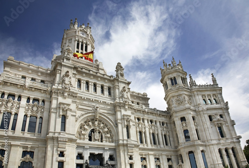Town hall in Madrid. Spain © Andrey Shevchenko