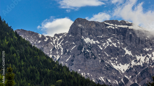 Beautiful alpine view at the Achensee - Tyrol - Austria