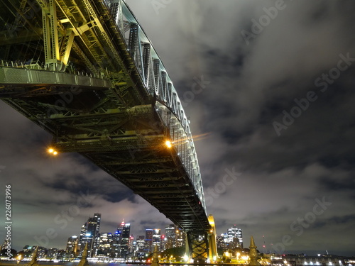 Behind the bridge Australia
