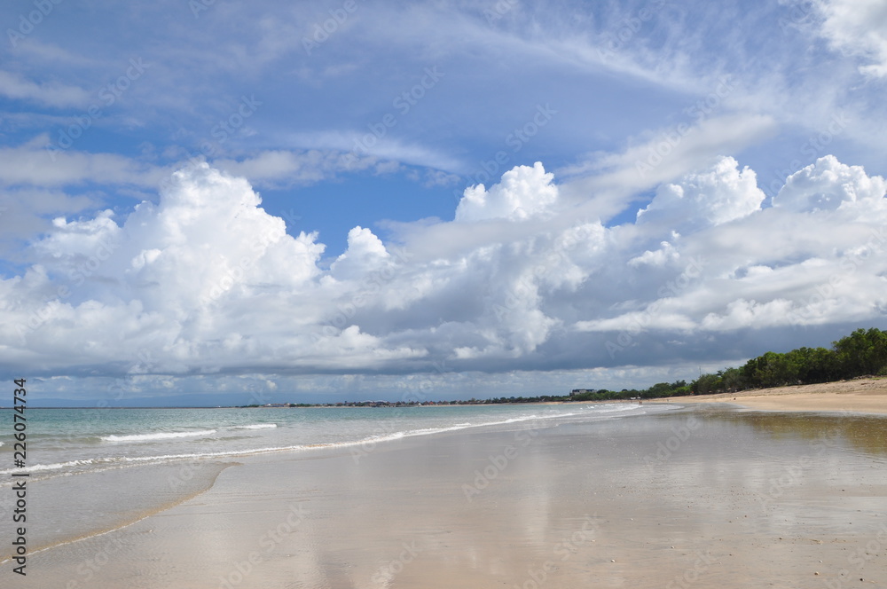 beach and sea