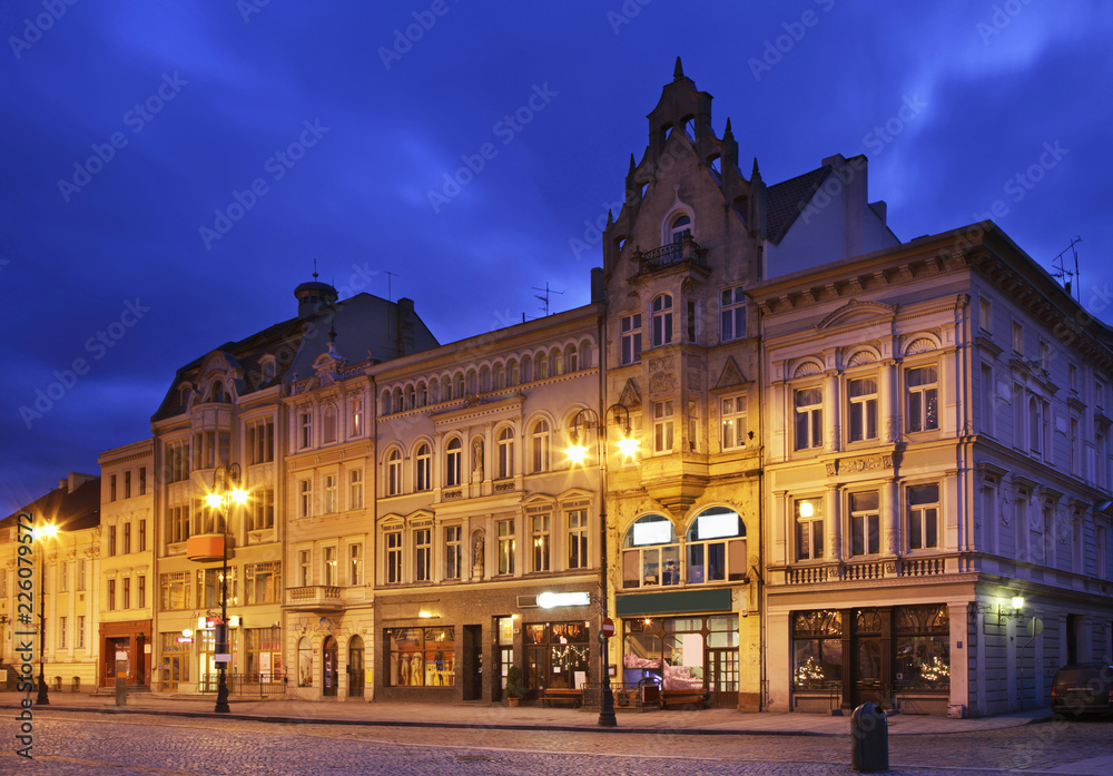 Fototapeta premium Marketplace in Bydgoszcz. Poland