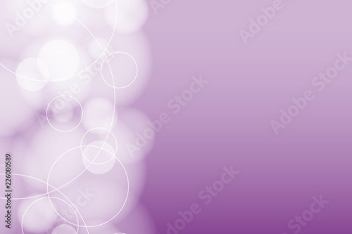 Abstract background, circles, vector graphics.