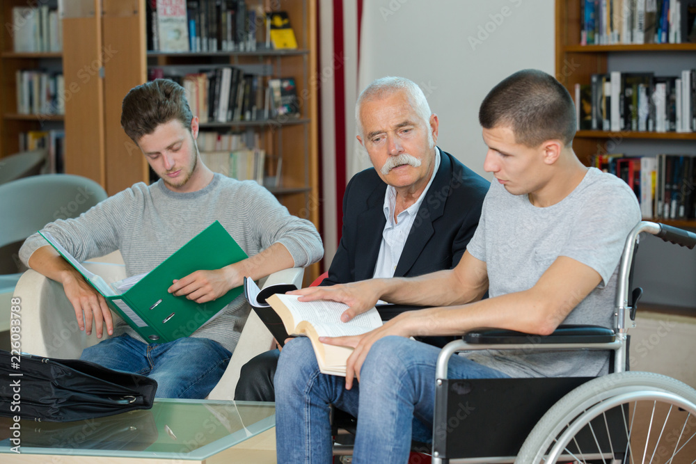 men in the library men in the library