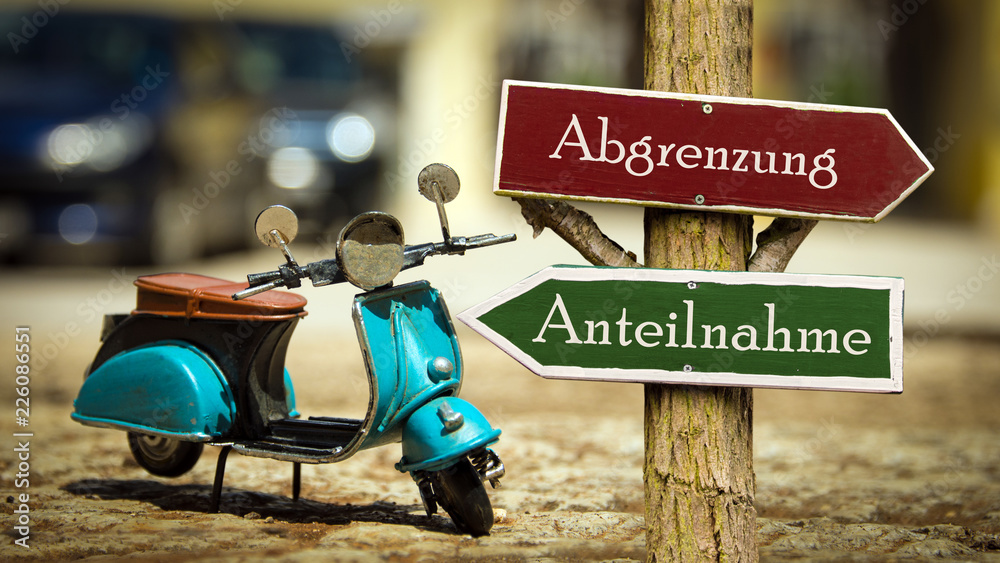 Schild 368 - Anteilnahme