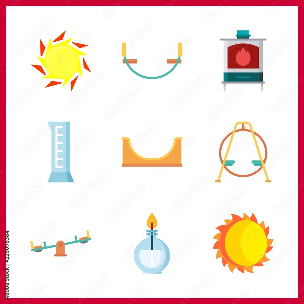 energy icons set. experimental, park, man and background graphic works