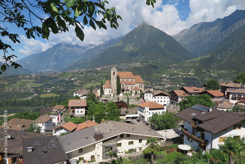 Blick auf Schenna, Südtirol © shorty25