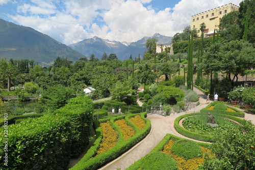 Die botanischen Gärten von Schloss Trautmannsdorf, Südtirol